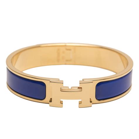 hermes bangle bracelet blue|authentic hermes bracelet.